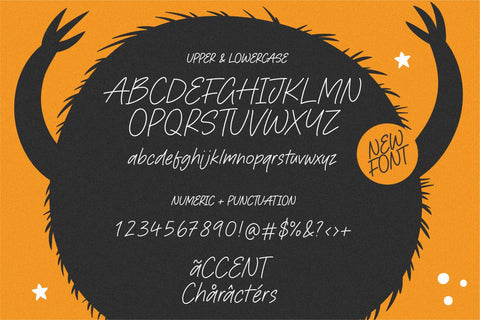 Monster Sprinkle Font Font Balpirick 