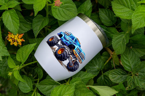 Monster Truck Clipart Bundle Sublimation Regulrcrative 