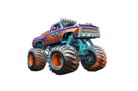 Monster Truck Sublimation Clipart Sublimation Regulrcrative 