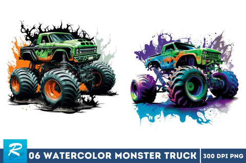 Monster Truck Sublimation Clipart Sublimation Regulrcrative 