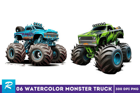 Monster Truck Sublimation Clipart Sublimation Regulrcrative 