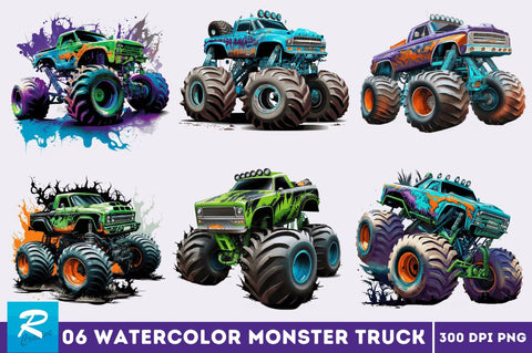 Monster Truck Sublimation Clipart Sublimation Regulrcrative 