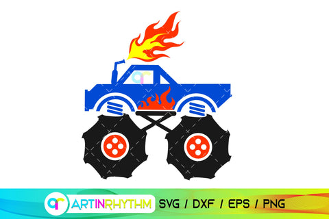 Monster Truck svg SVG Artinrhythm shop 