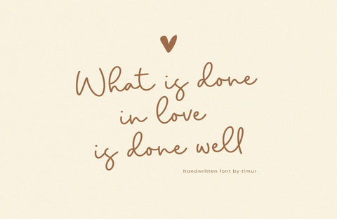 Monstera Garden Font Timur type 