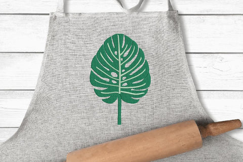 Monstera Leaf 2 Machine Embroidery Design Embroidery/Applique DESIGNS Angie 
