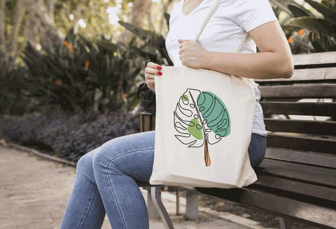 Monstera Leaf 3 Embroidery/Applique DESIGNS Canada Embroidery 