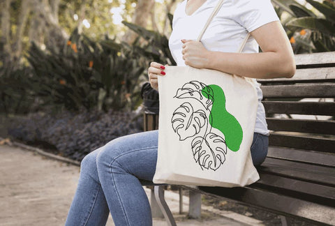 Monstera Leaf 4 (Tropical Leaf) Machine Embroidery Design Embroidery/Applique DESIGNS Angie 