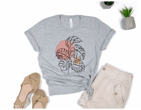 Monstera Leaf 5 Machine Embroidery Design Embroidery/Applique DESIGNS Canada Embroidery 