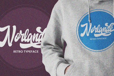 Monsterlight - Retro Bold Script Font ahweproject 