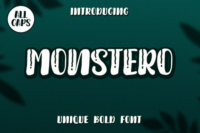 Monstero Font Afandi Studio 