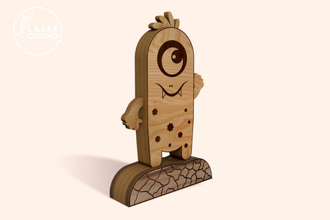 MONSTERS Halloween Decor Bundle 11 pieces SVG LaserCutano 