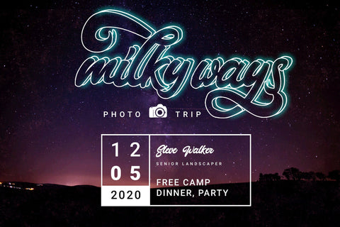 Montages - Retro Bold Script Font Font StringLabs 