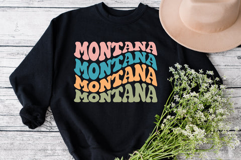 Montana SVG, Modern Montana SVG, Montana Cricut File, Montana State, Glacier SVG, Glacier T-Shirt, Montana T-Shirt Design, Png, Svg, Dxf SVG Fauz 