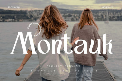 Montauk – Vintage Serif Font Font Vultype Co 
