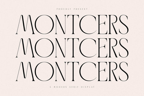 Montcers Typeface Font Storytype Studio 