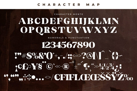 Monte Typeface Font Storytype Studio 