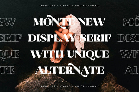 Monte Typeface Font Storytype Studio 