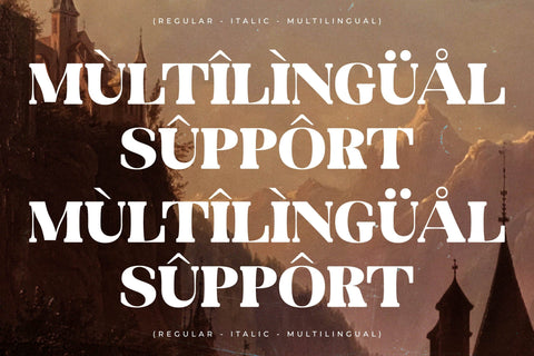 Monte Typeface Font Storytype Studio 