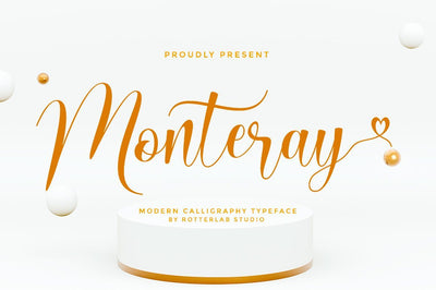 Monteray Font Rotterlab studio 