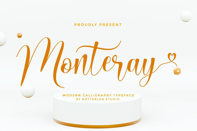 Monteray Font Rotterlab studio 