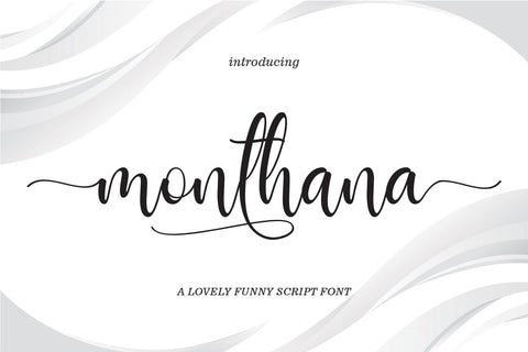 monthana Font Rtceative 