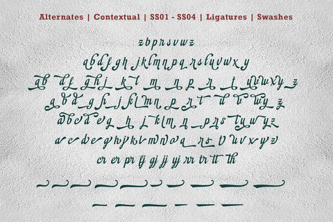 Montheim Script Font Arterfak Project 