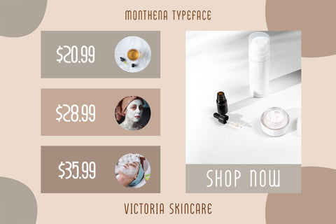 Monthena - Elegant Sans Serif Font Font Masyafi Studio 