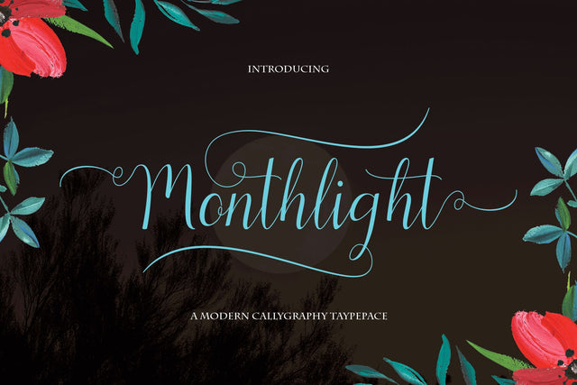 Monthlight Font mahyud creatif 