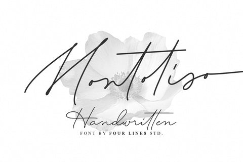 Montoliso Font Four Lines Std. 