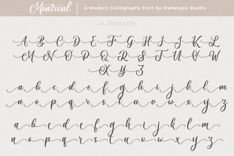 Montreal Font Madatype Studio 