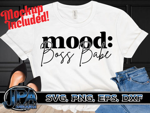 Mood: Boss Babe SVG JPA Designz 