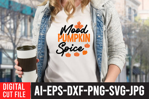 Mood Pumpkin Spice SVG Cut File SVG BlackCatsMedia 