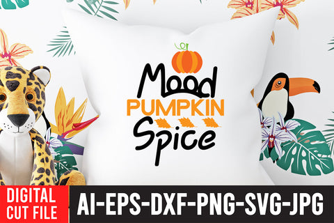 Mood Pumpkin Spice SVG Design SVG BlackCatsMedia 