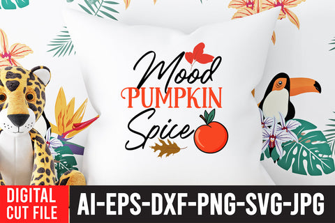 Mood Pumpkin Spice SVG Design SVG BlackCatsMedia 