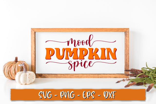 Mood pumpkin spice SVG, Retro Fall SVG Shetara Begum 