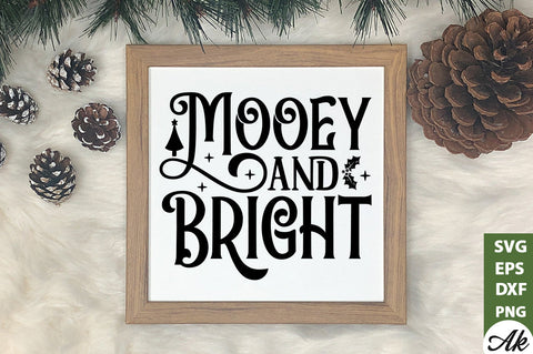 Mooey & Bright SVG SVG akazaddesign 