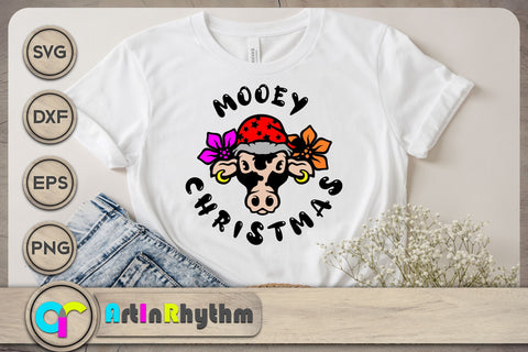 Mooey Christmas SVG / Country Cowboy SVG SVG Artinrhythm shop 