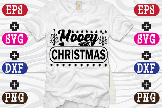 Mooey Christmas SVG Nurstore 