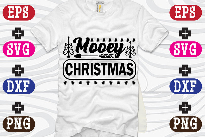 Mooey Christmas SVG Nurstore 
