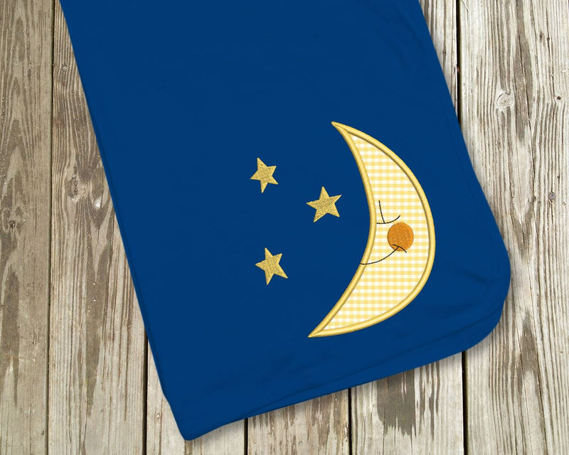 Moon and Stars Applique Embroidery Embroidery/Applique Designed by Geeks 