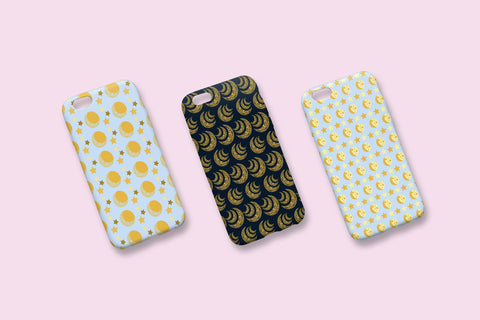 Moon Collection Digital Paper & Vectors SVG TheCrafterDepot 