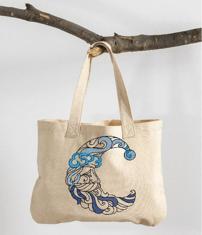 Moon, Crescent Santa Machine Embroidery Embroidery/Applique DESIGNS Canada Embroidery 