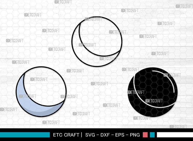 Moon Icons Color, Moon Svg, Half Moon Svg, Moons, Aesthetic Moon, Moon Bundle, Icon Bundle, Svg Cut File, Dxf, Eps, Png, SVG ETC Craft 