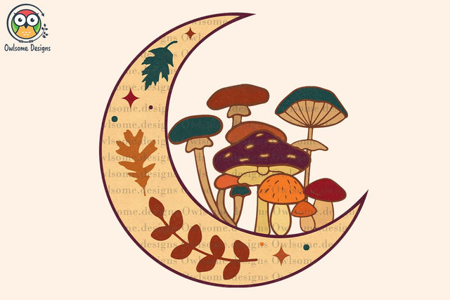 Moon Mushroom Sublimation Sublimation LAM HOANG THUY 