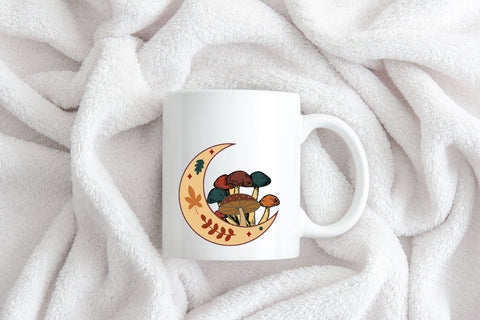 Moon Mushroom Sublimation Sublimation Rupkotha 