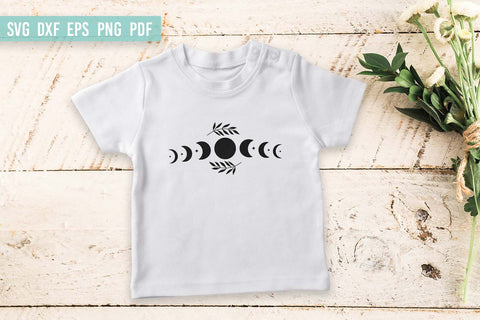 Moon phases bundle SVG | Boho SVG | Magic Celestial Clipart SVG Irina Ostapenko 