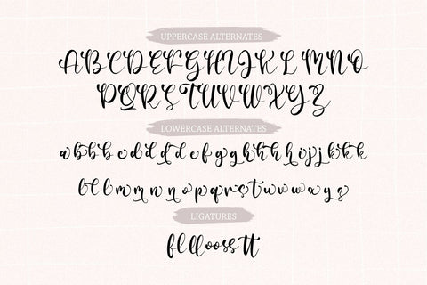 Moon Pretty Font Forberas 