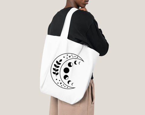 Moon svg, Crescent moon svg, Moon phase svg, Celestial svg SVG Pretty Meerkat 