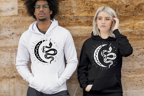 Moon svg, Moon bundle, boho moon, Crescent Moon silhouette SVG Digital Rainbow Shop 