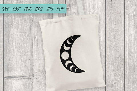 Moon SVG, Moon Phases SVG, Boho moon, Moon, Mystical SVG SVG Irina Ostapenko 